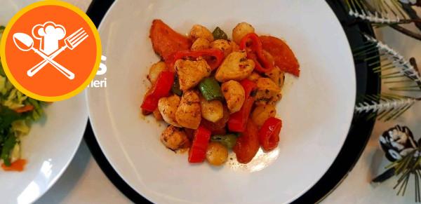 Ψητό κοτόπουλο - Πρακτική γεύση Υπέροχη 10 λεπτά Μαγειρευτό Νόστιμο σπιτικό φαγητό